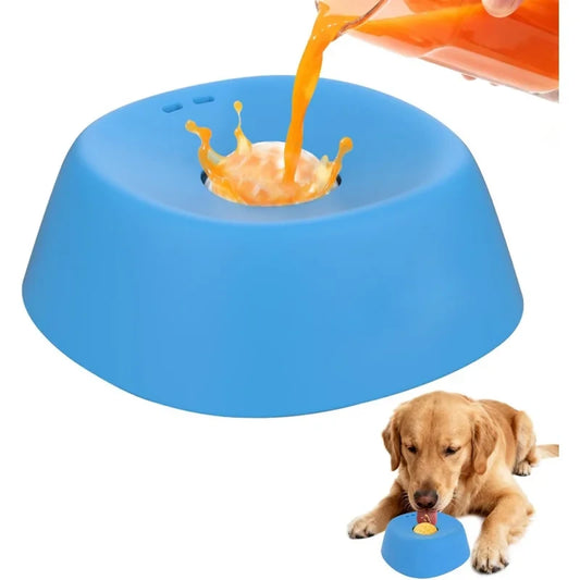 Anti-Choking Slow Feeder Lick Bowl
